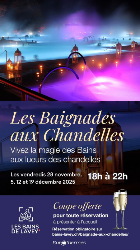 Flyer Baignades aux Chandelles