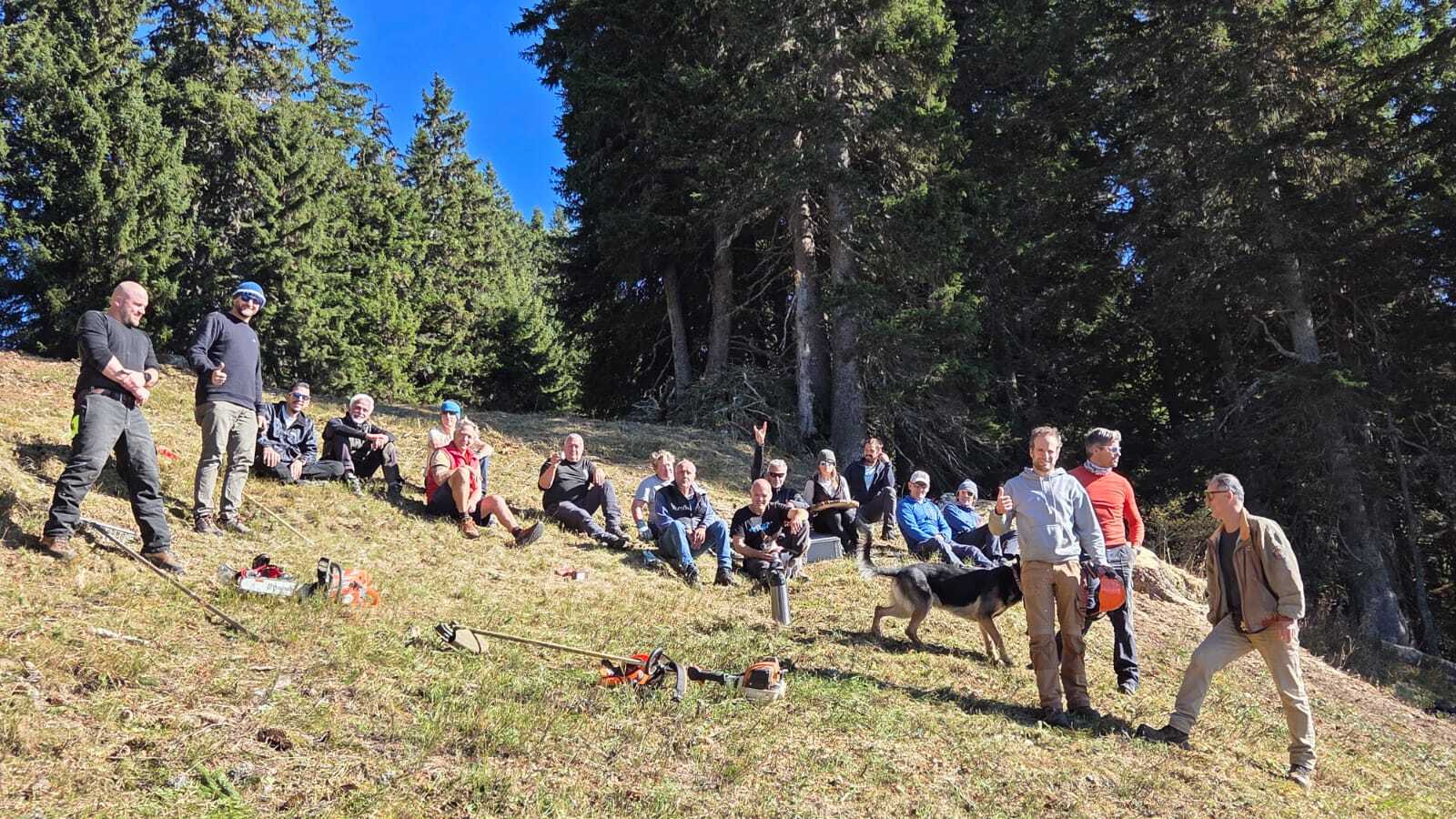 Das CVL-Team ist vor Ort, um diese Startbahn zu warten.