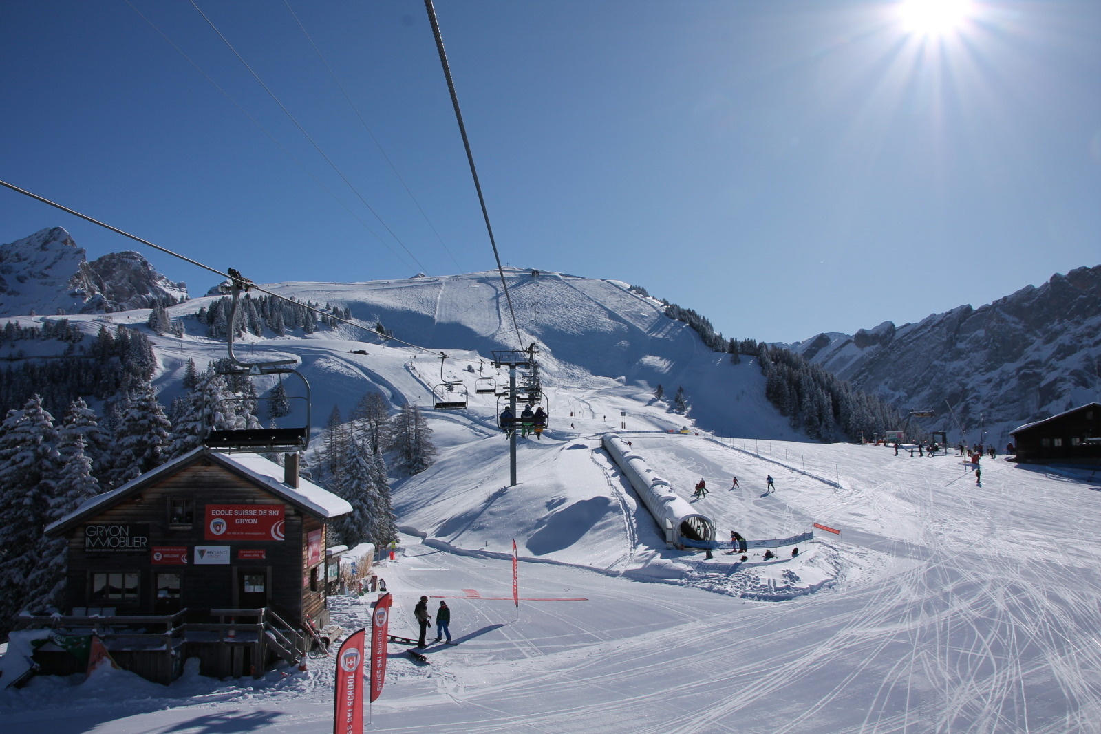 Les webcams à Gryon