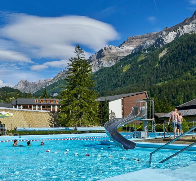 Les Diablerets swimming pool