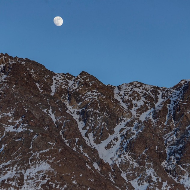Randonnée nocturne à la pleine lune à Villars