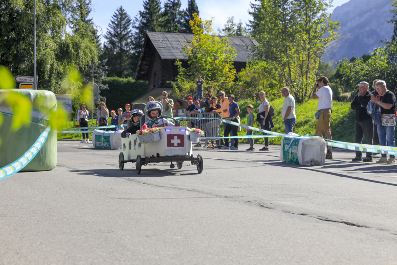 Soapbox race in Les Diablerets