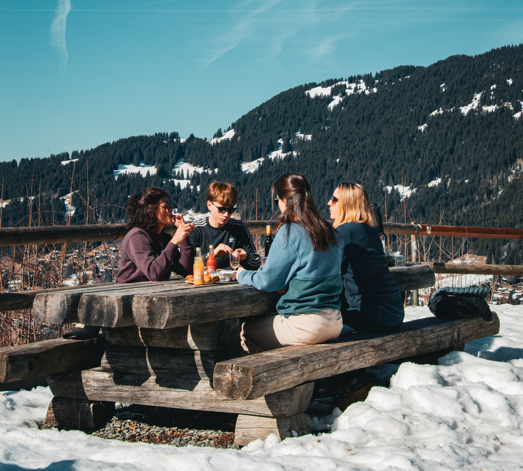 Rando’péro-Pause in der Sonne