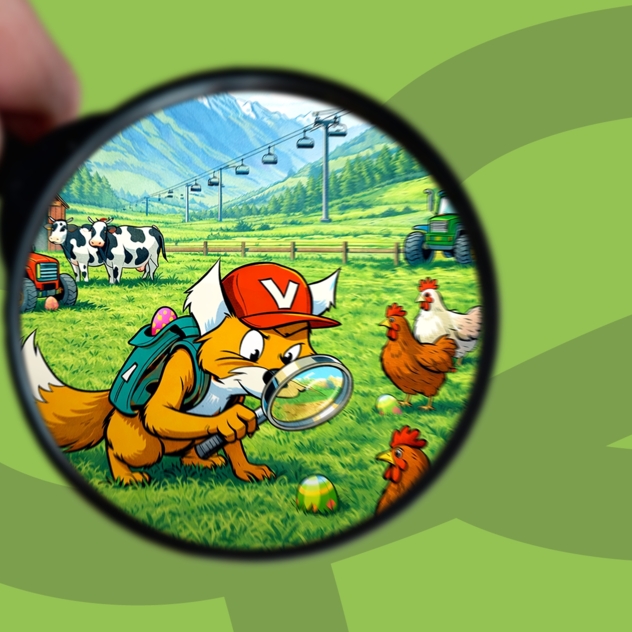 Visite d'une ferme et chasse aux œufs