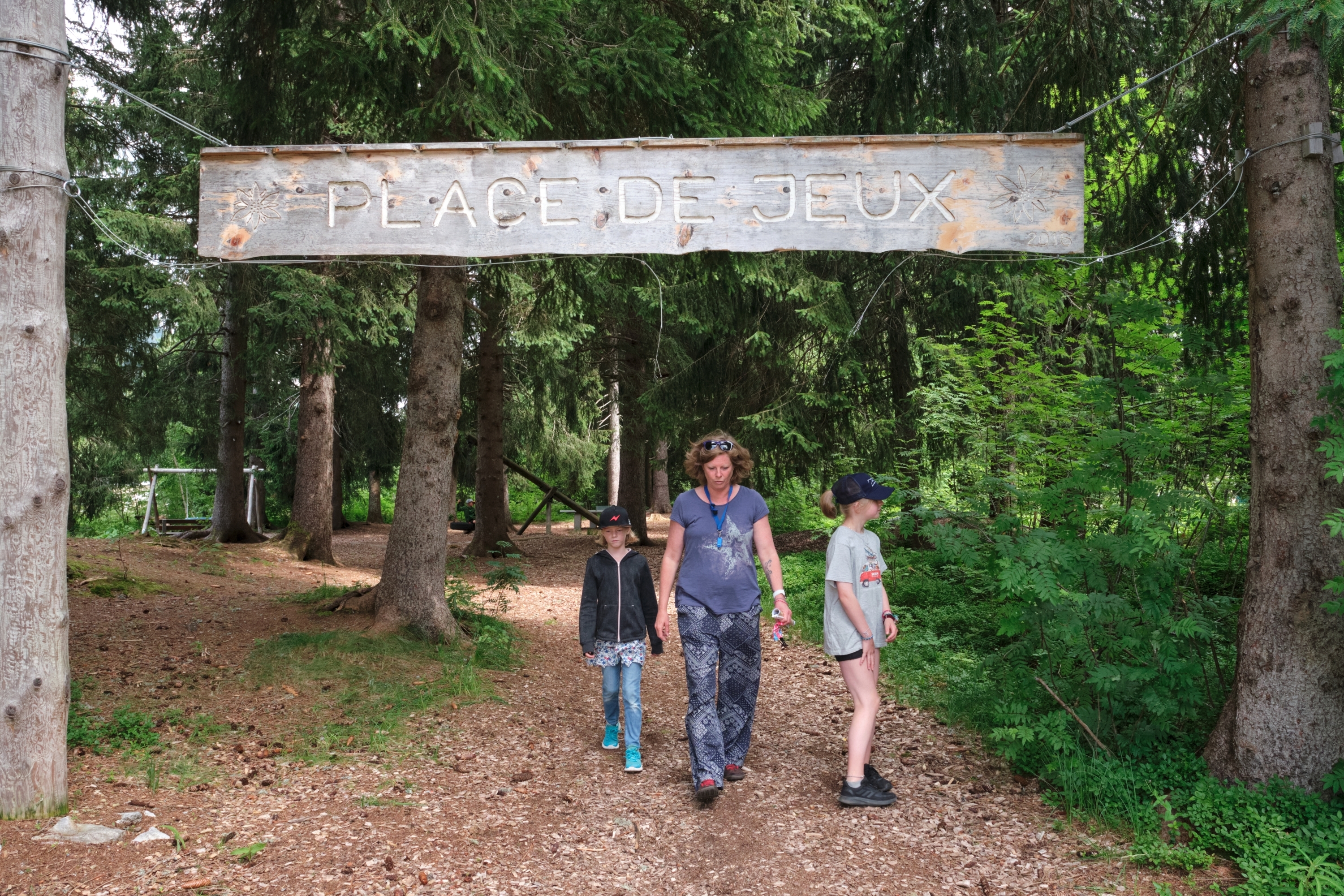 Activités familiales au Col des Mosses
