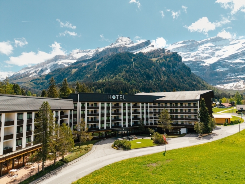 Exterior view of The Glacier Hotel