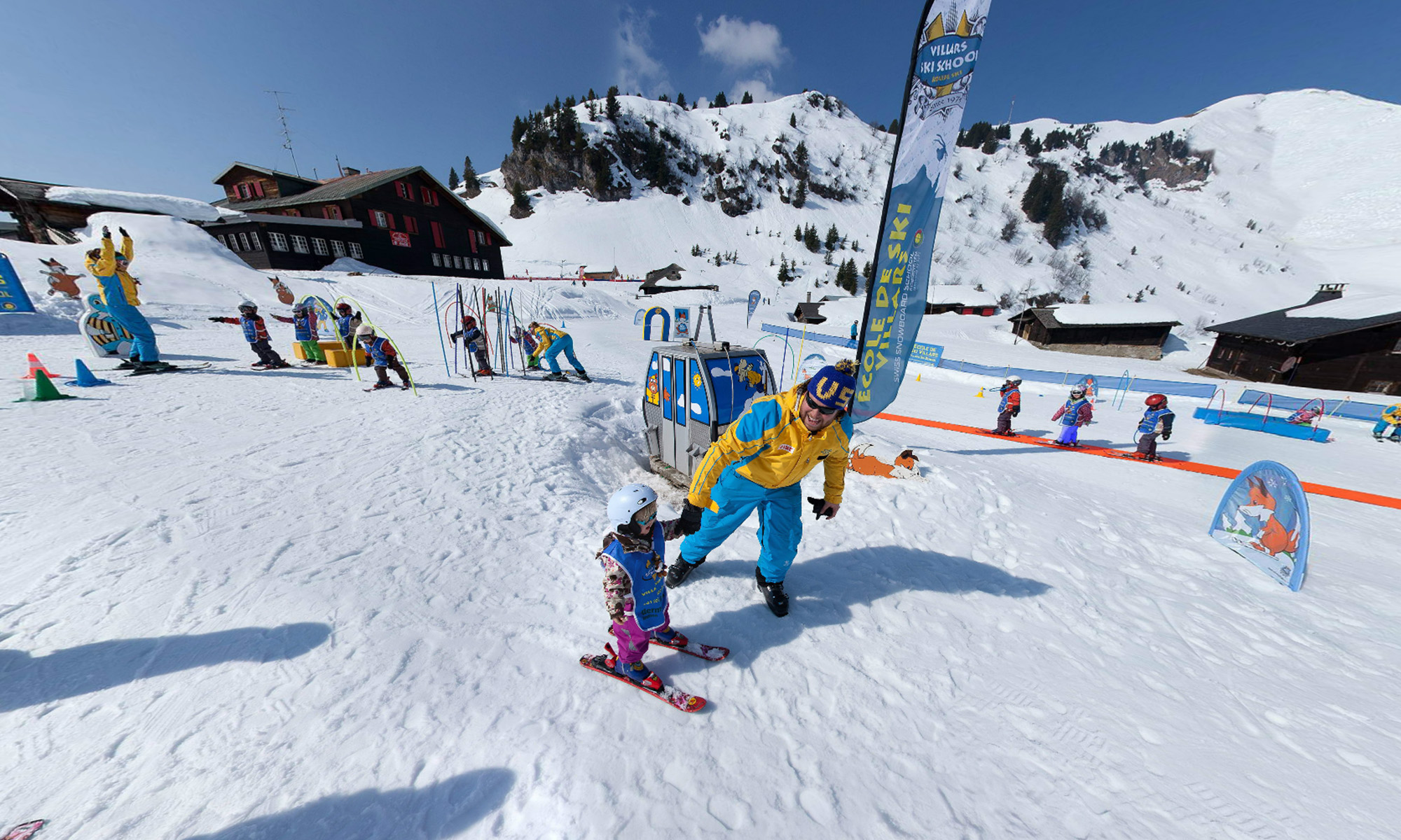 Schneekindergarten der Villars Ski School