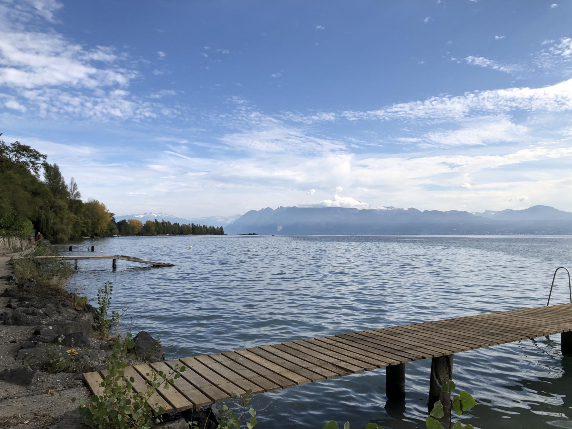 Balade le long du lac Morges-Lausanne