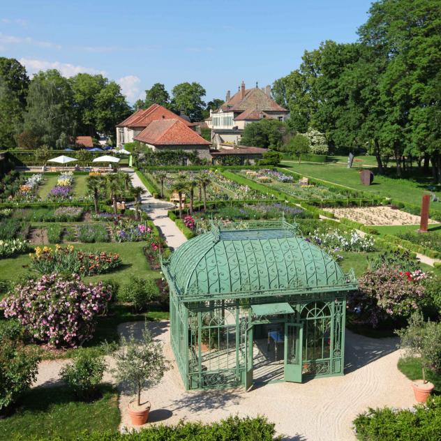 Der Irisgarten, Schloss Vullierens