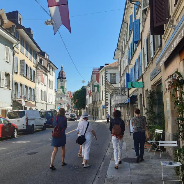 Guided Tours of Morges - upon request
