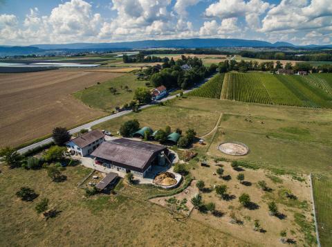 Ferme des Morand vue drone