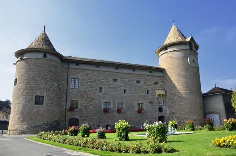 Museen im Schloss von Morges