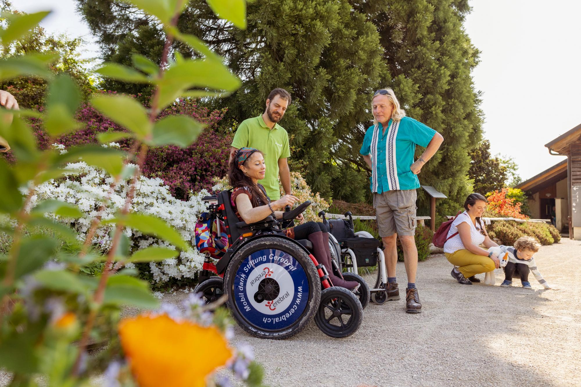 Arboretum - Fauteuil roulant JST Multidrive