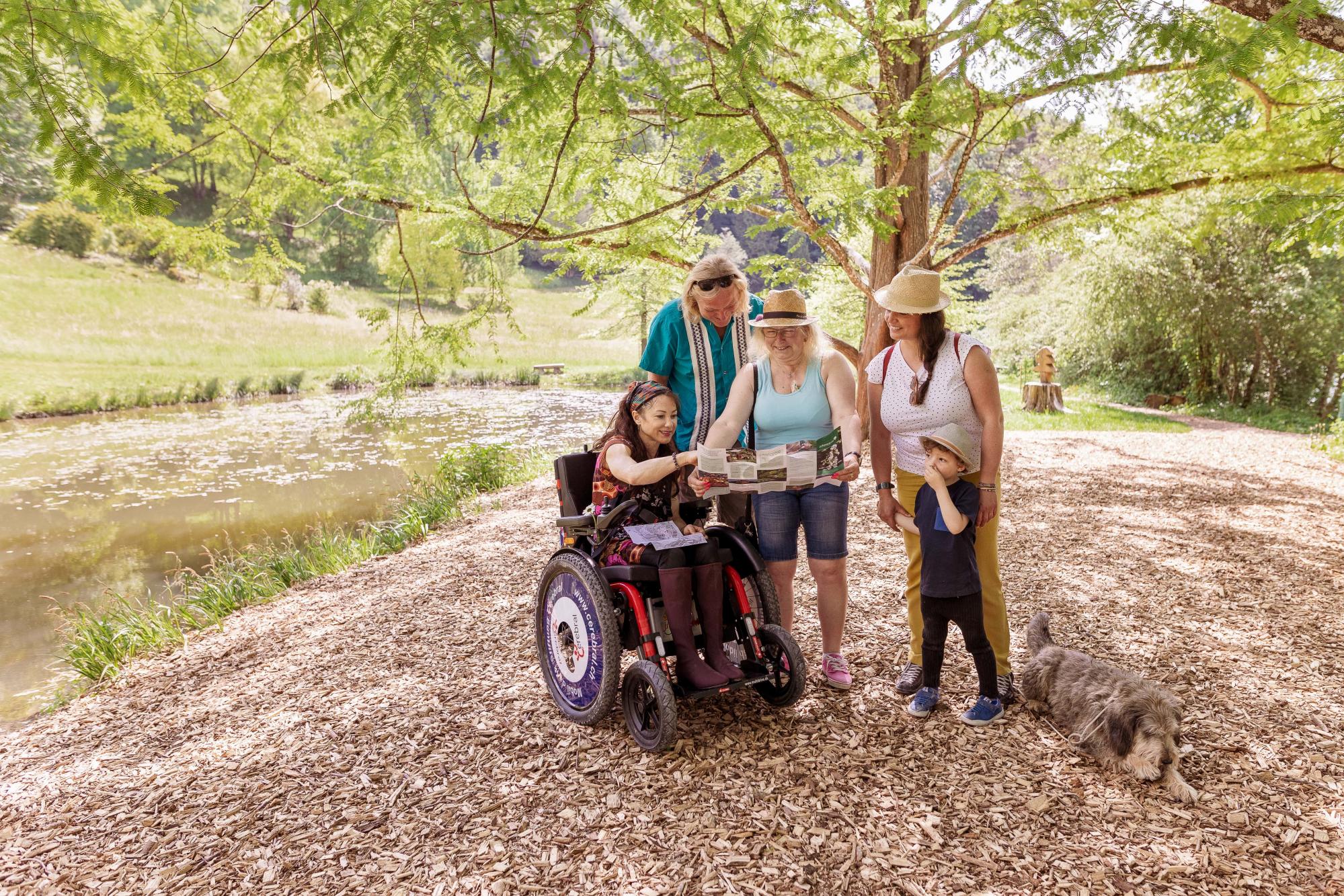 Arboretum - Fauteuil roulant JST Multidrive