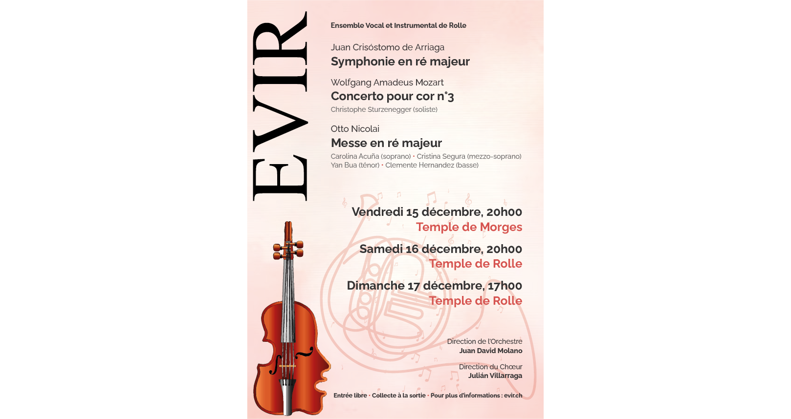L'Ensemble Vocal et Instrumental de Rolle