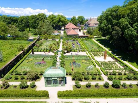 Les jardins du Château de Vullierens