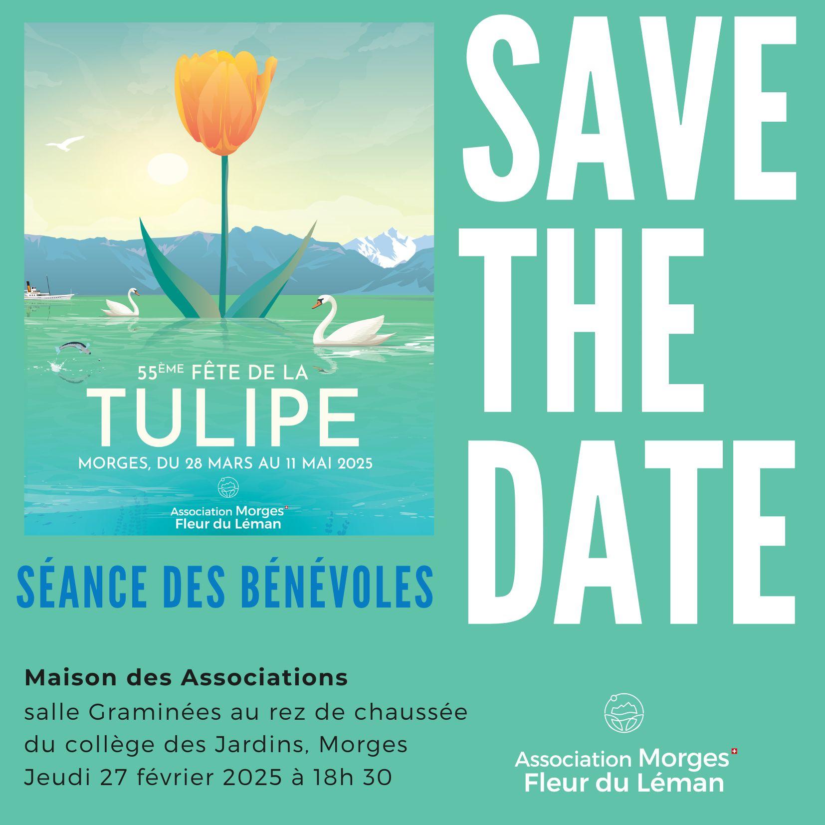 Save the Date bénévoles FTU 2025