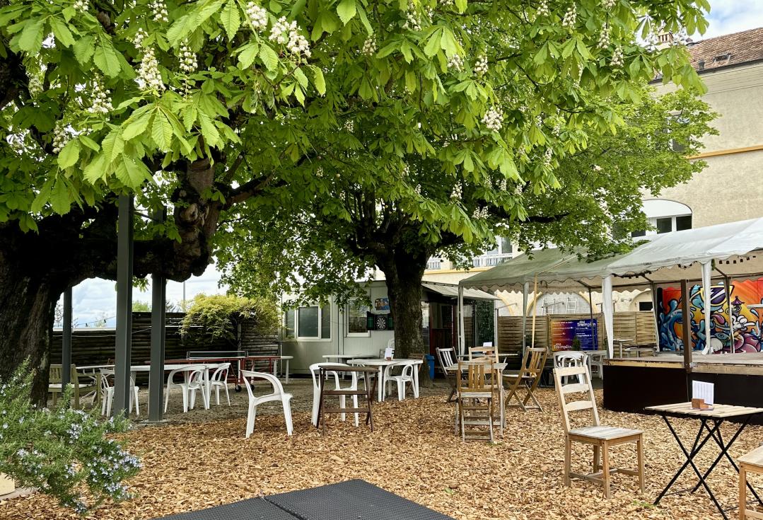 Au Tremplin - terrasse