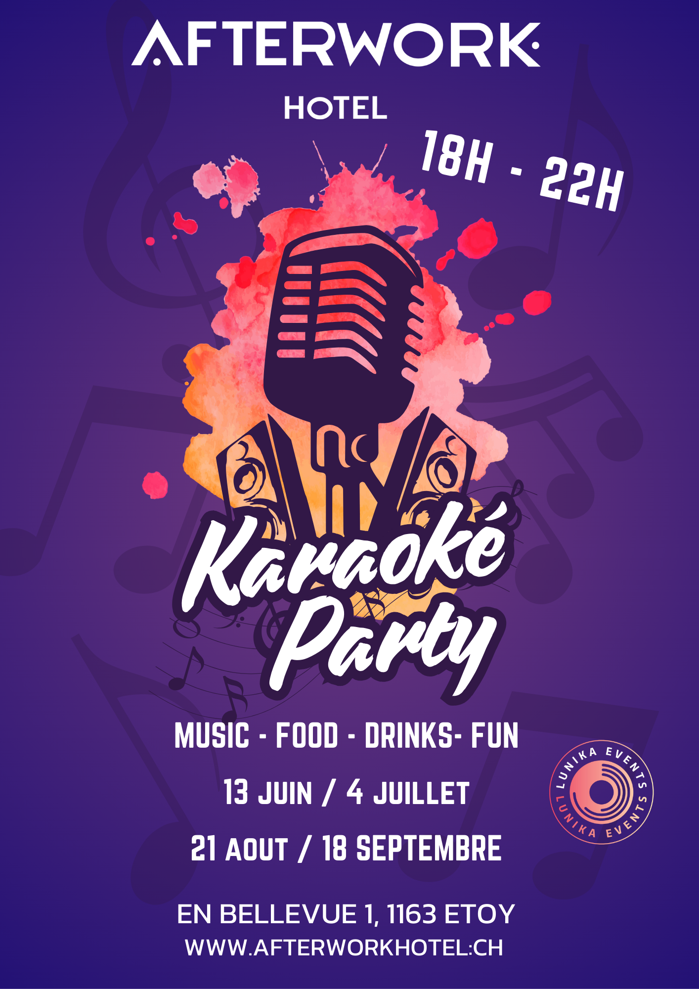 Flyer karaoké