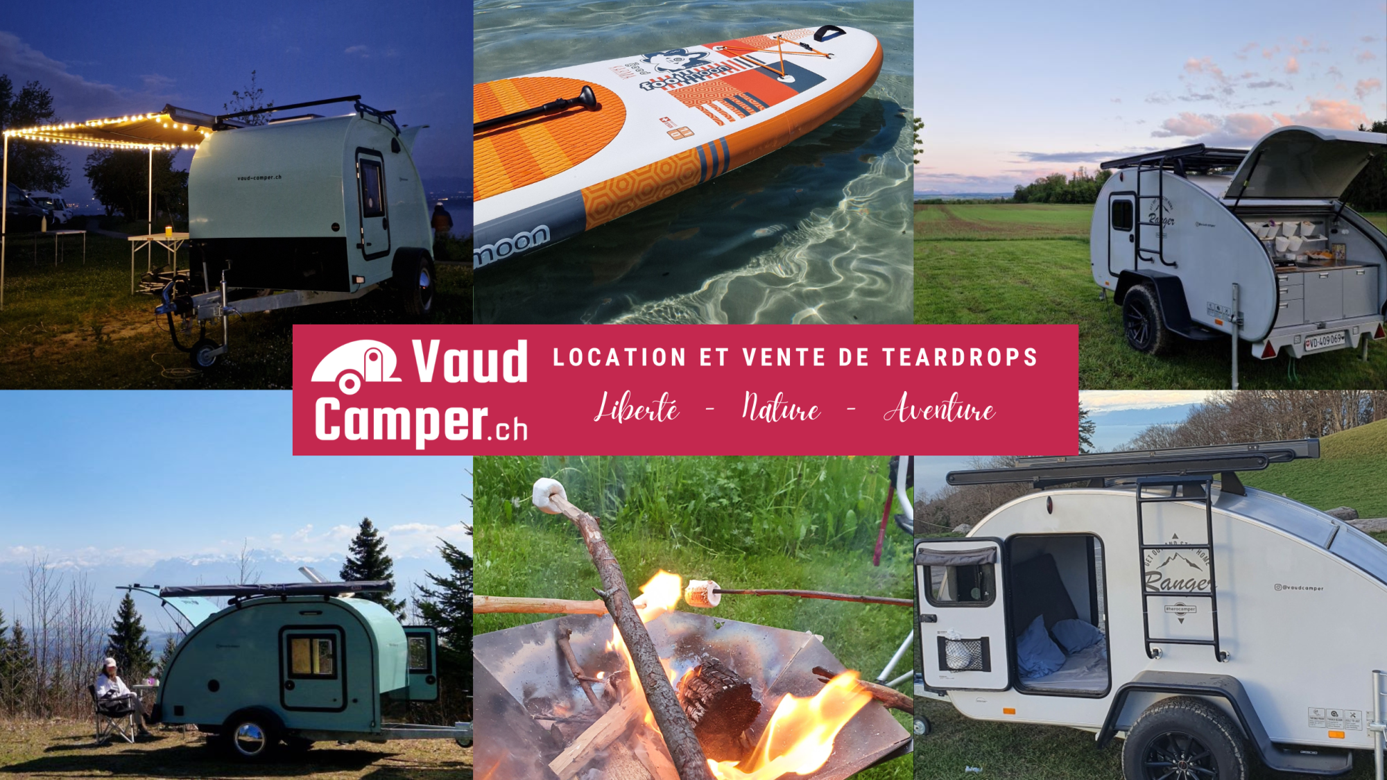 VaudCamper Sarl - affiche