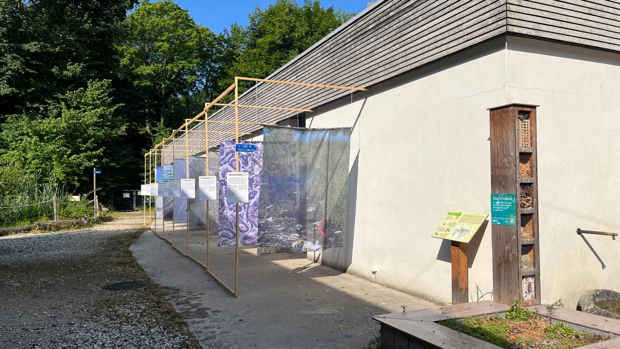 Expo "Un poisson comment ça marche ?" extérieur