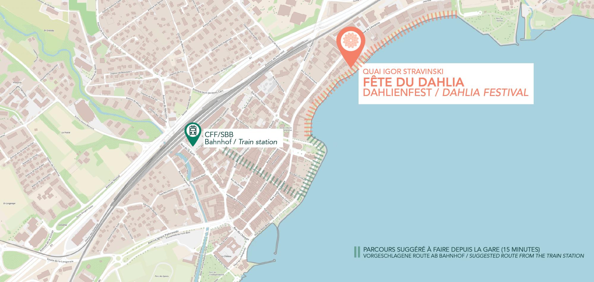 Plan d'accès FDD 2025