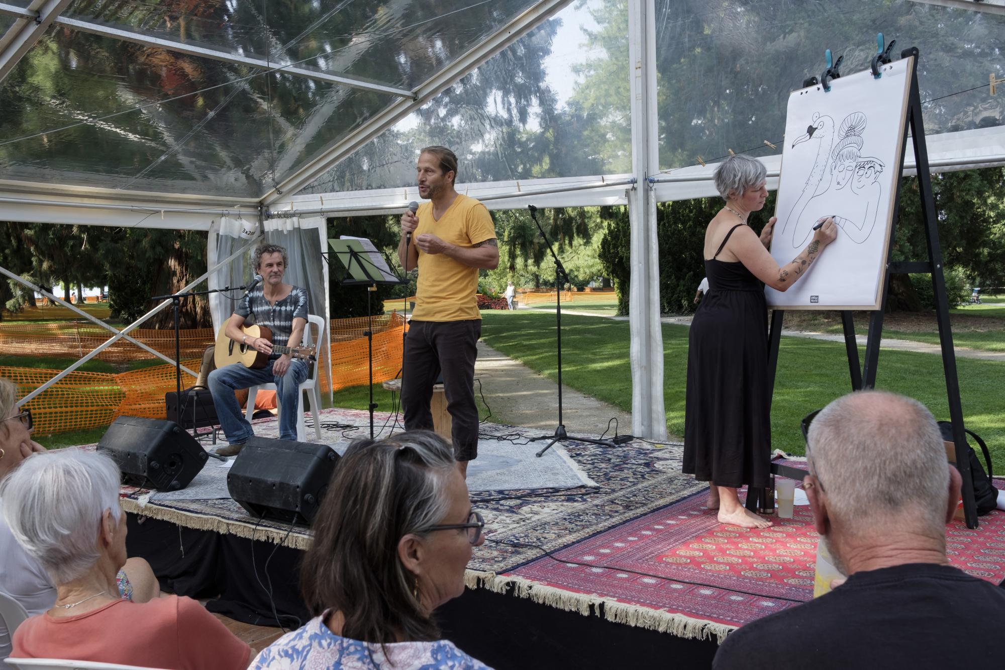 Le Livre sur les Quais 2024 - lecture musicale