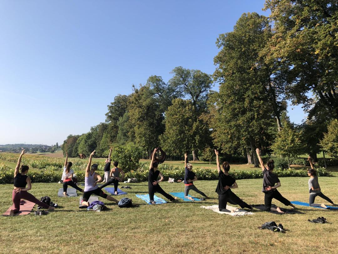 Yoga_Château de Vullierens