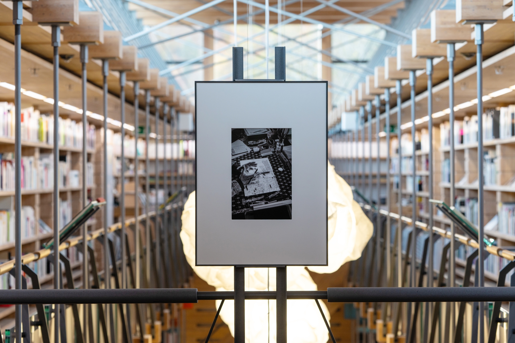 Expo portraits d'écrivains - Fond Michalski