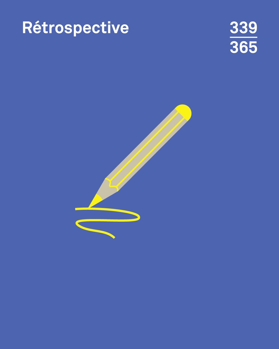 Calendrier 365 jours - d&eacute;cembre