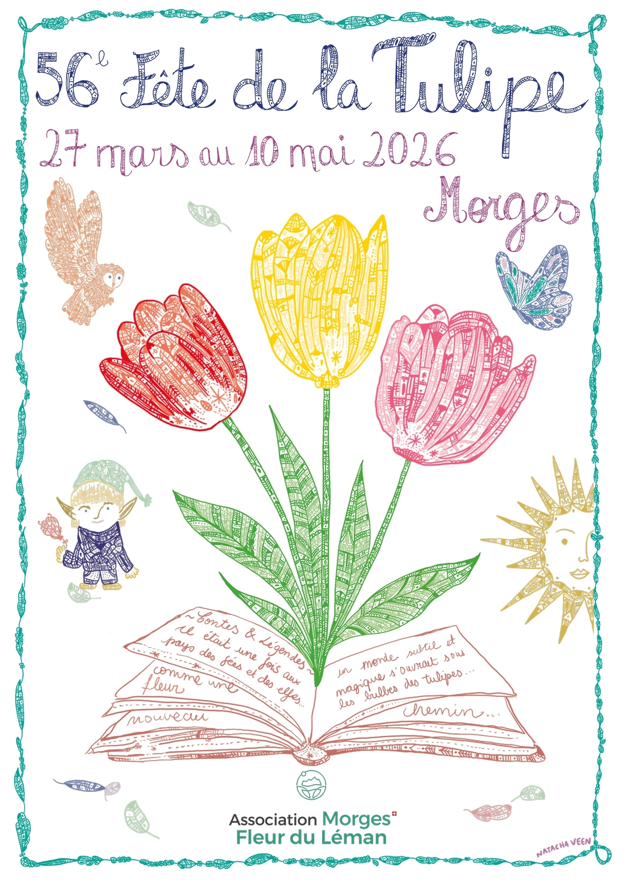 Affiches fête de la tulipe 2026