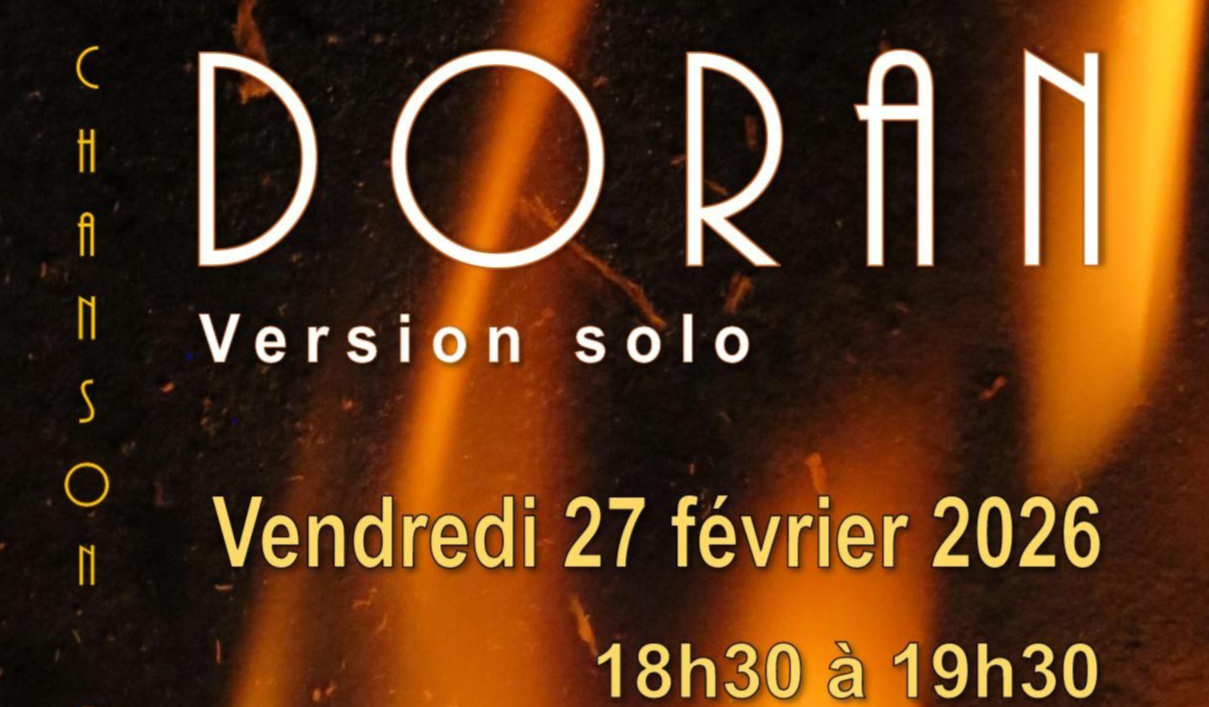 Concert solo de Doran à l'Espace Culturel La Chaumière