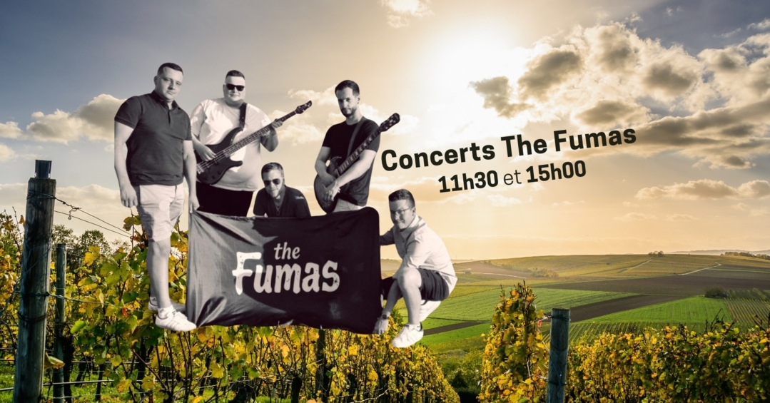 Concerts "The Fumas" à la Cave Jean-Daniel Coeytaux