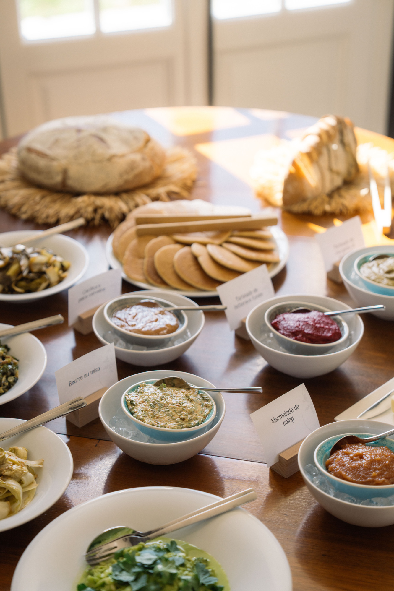 Brunch végétarien au coeur d'une micro-ferme