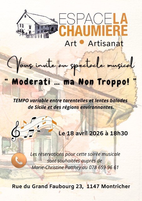 Concert spectacle avec Massimo Laguardia et Salvatore Meccio