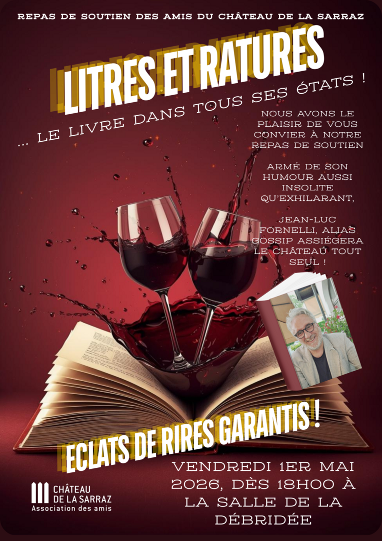 Repas de soutien de L'Association des Amis du Château de La Sarraz