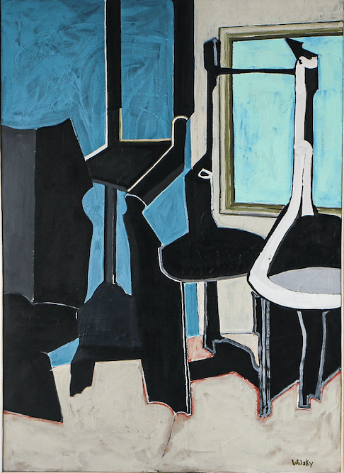 Exposition d'Éric Walsky, peintures