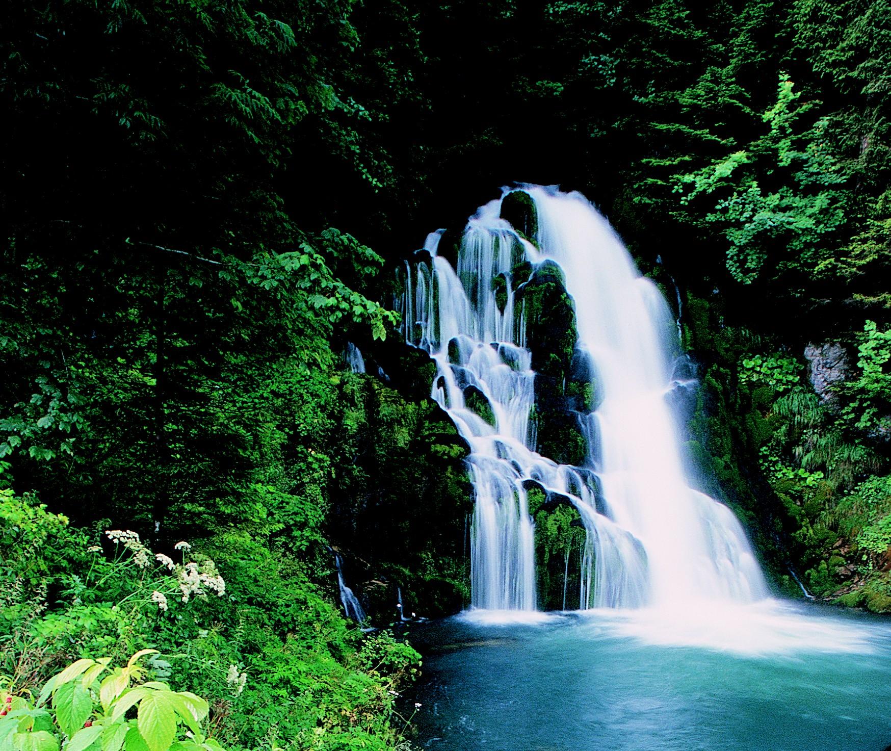 Wasserfall In Jaun