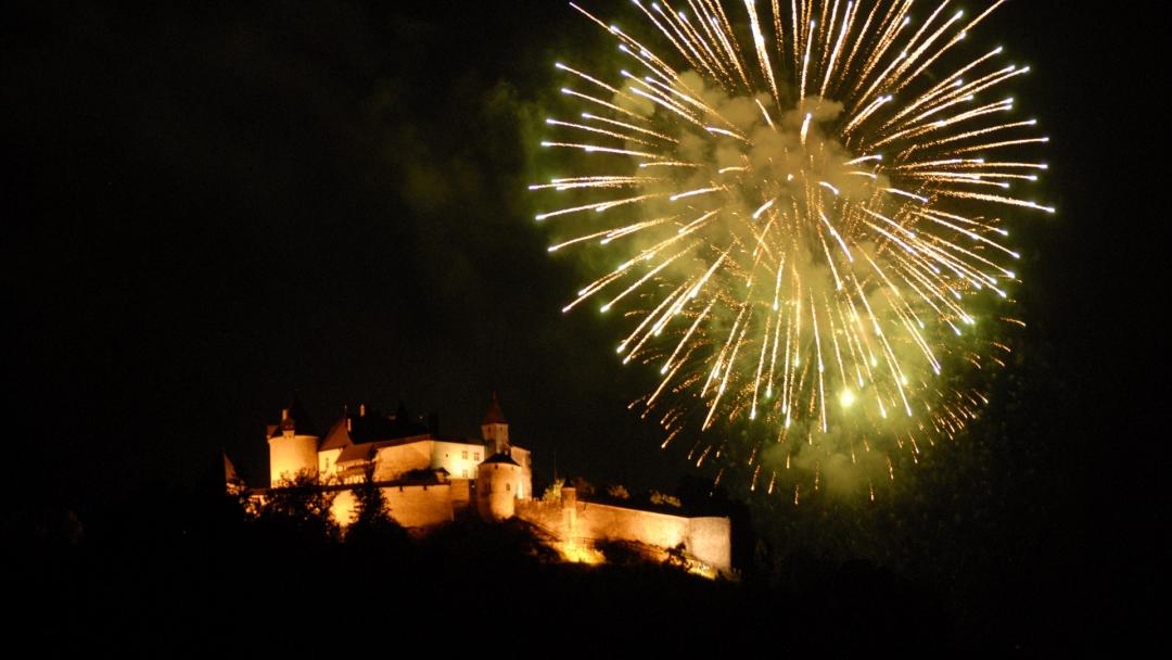 1er août à Gruyères - fête nationale