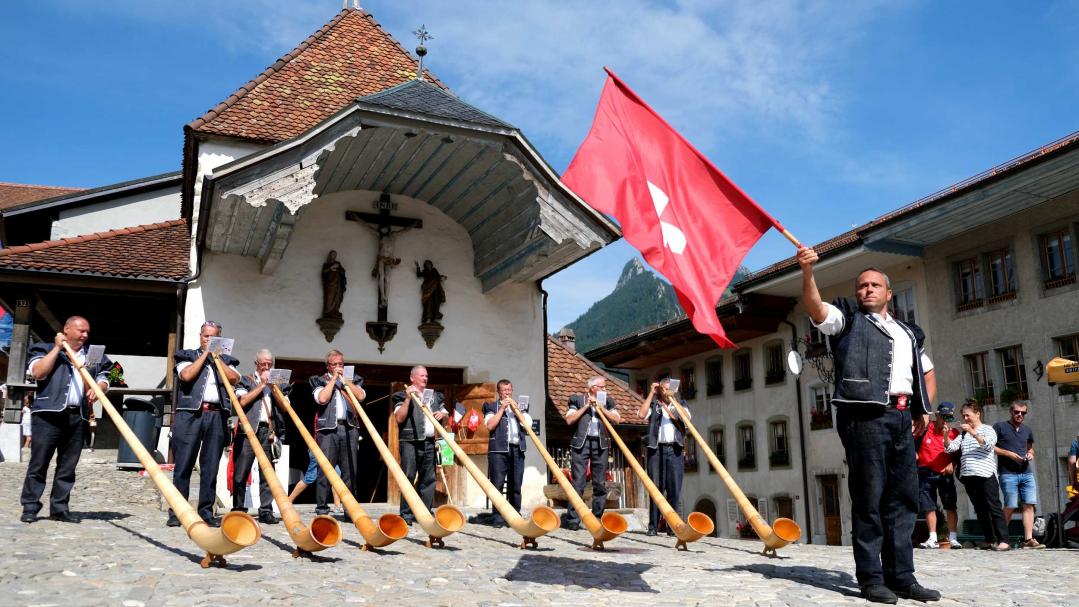 Cor des Alpes - Gruyères - 1er août