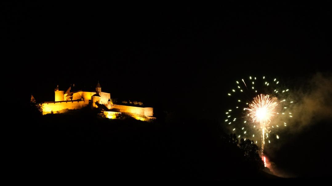 Fête nationale - Feu d'artifice Château de Gruyères 