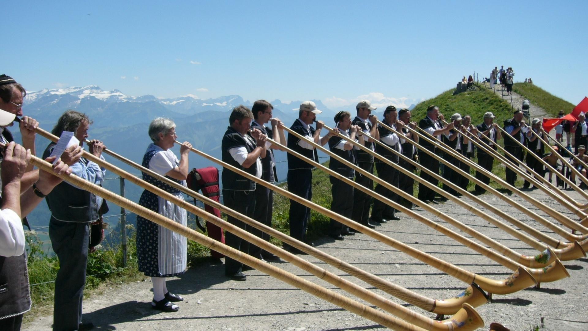 Cor Des Alpes A Moleson