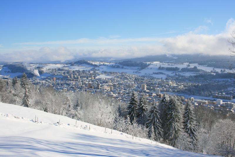 Pouillerel La Chaux De Fonds La Chaux De Fonds Neuchatel Tourisme Suisse Randonnee Hivernale