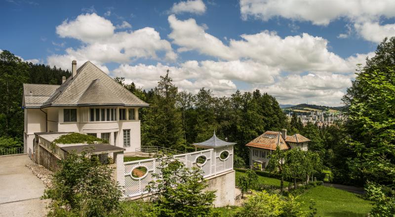 Maison Blanche La Chaux De Fonds Neuenburg Tourismus Schweiz Museum