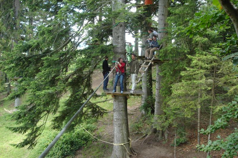 Parc Acroland La Chaux De Fonds Neuenburg Tourismus Schweiz Spass Abenteuer