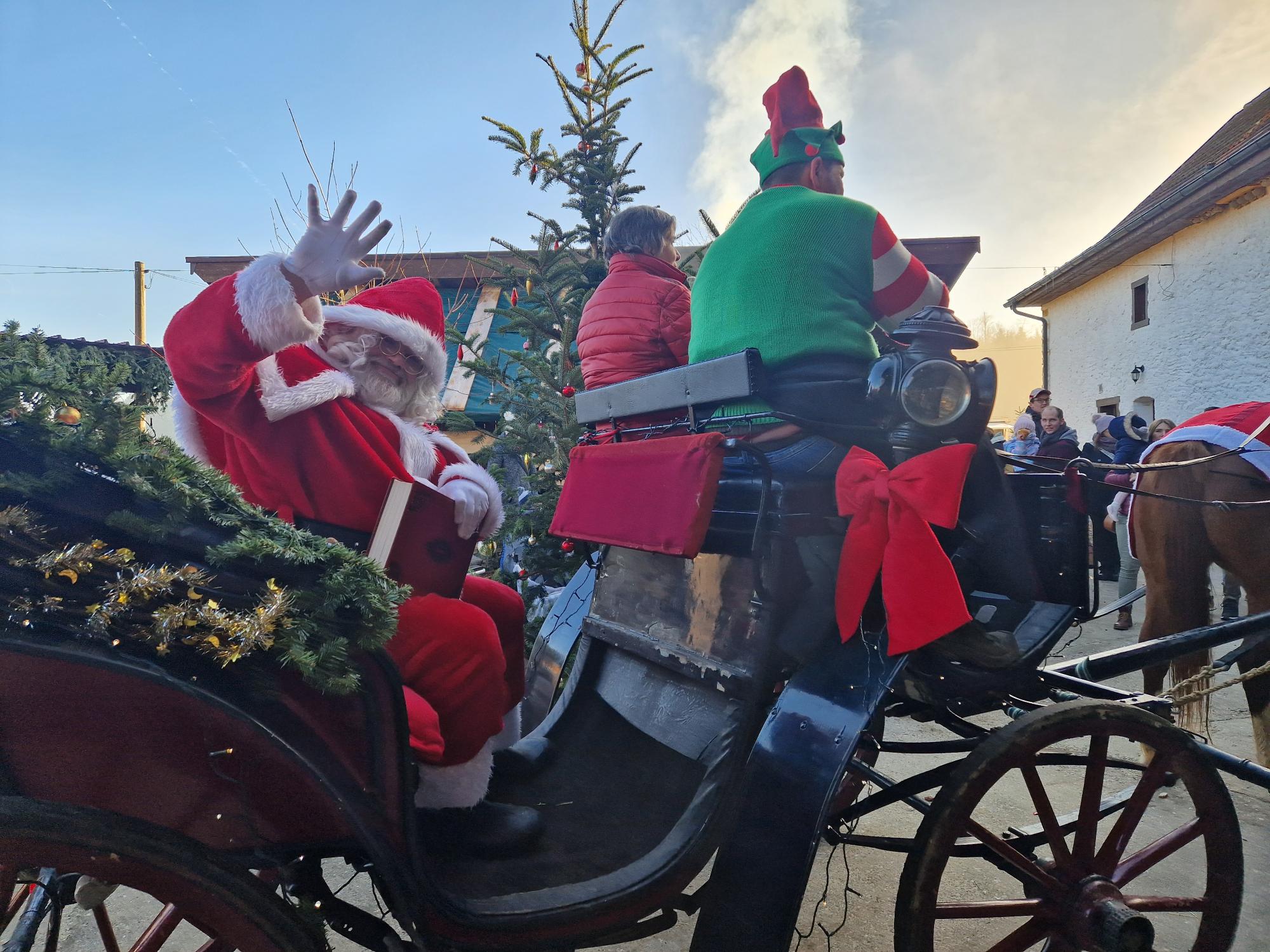 Les dimanches à la Maison du Père Noël de Mormont-Courchavon