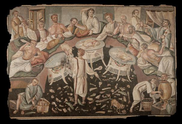 Nouveau regard sur la mosaïque du banquet conservée au château de Boudry – Conférence d...