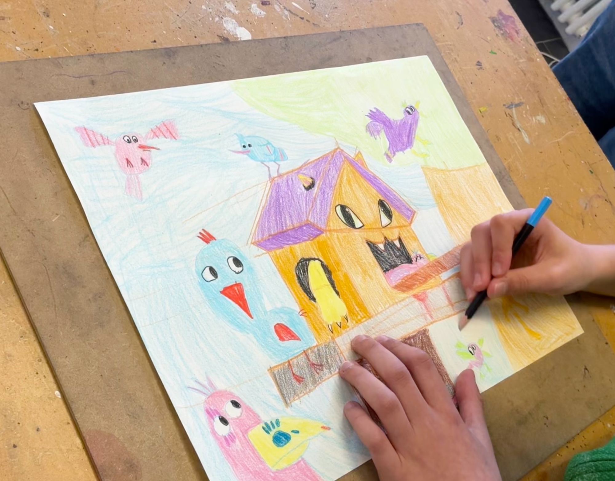 Atelier de dessin pour enfants