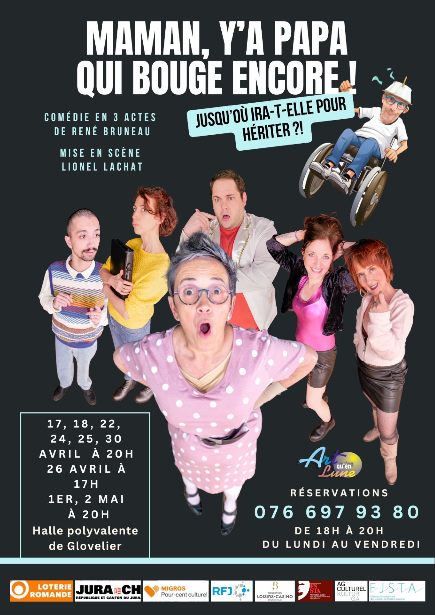 Comédie : "MAMAM,Y'A PAPA QUI BOUGE ENCORE !