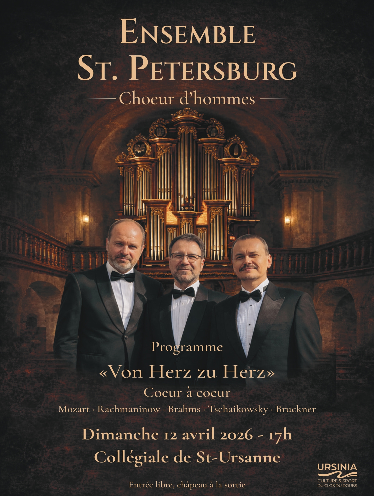 Ensemble St. Petersburg - choeur d'hommes